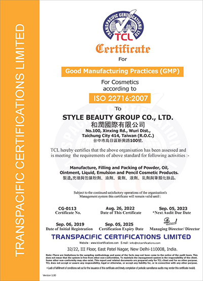  - Gia Công Mỹ Phẩm - Style Beauty Group Co., Ltd